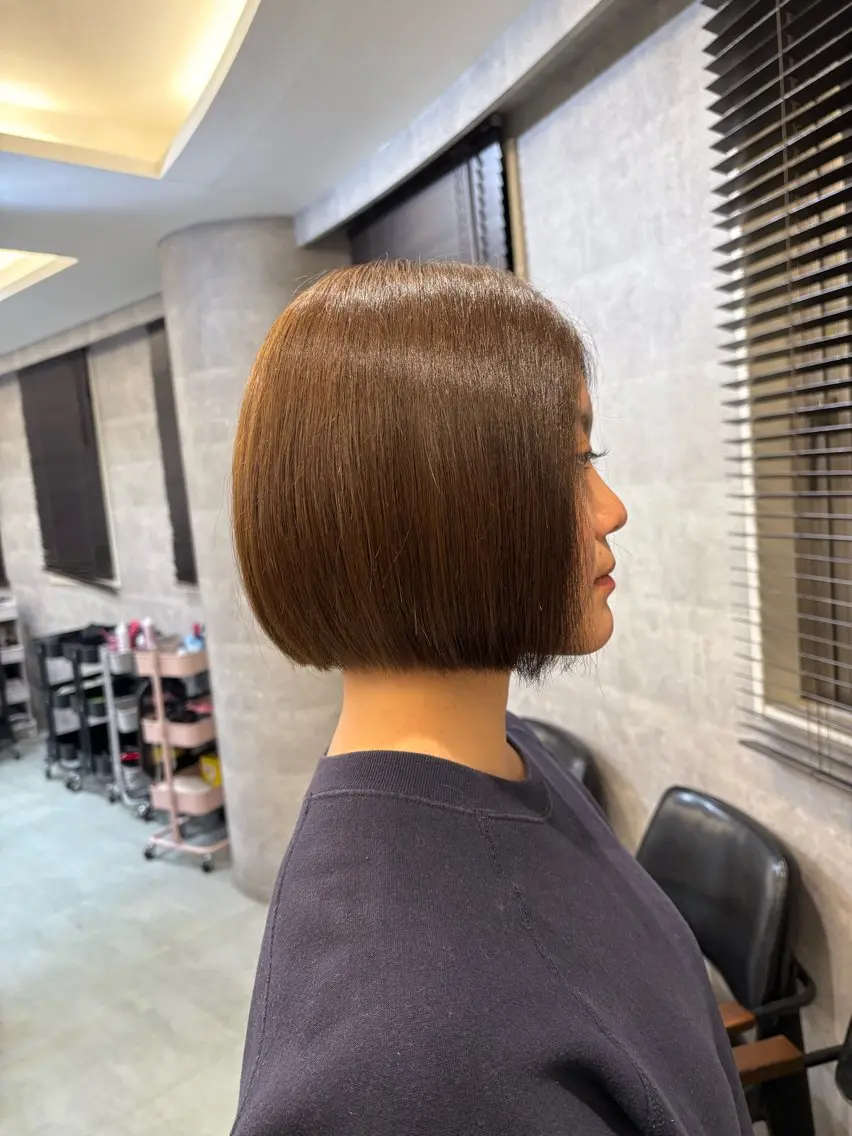 ショート ボブ ケアブリーチ🌟 ♢WATARU♢のヘアスタイル