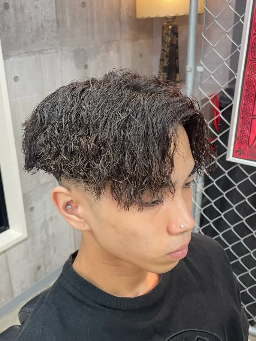 ミディアム メンズ特化/パーマ /swag/ルカのヘアスタイル