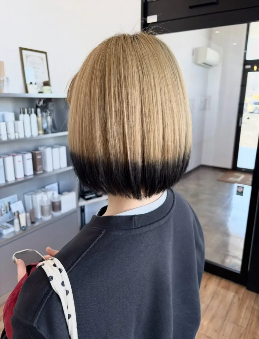 ショート カラー ヘアカラー ブリーチ×ハイトーン 🔥小林達哉のヘアスタイル