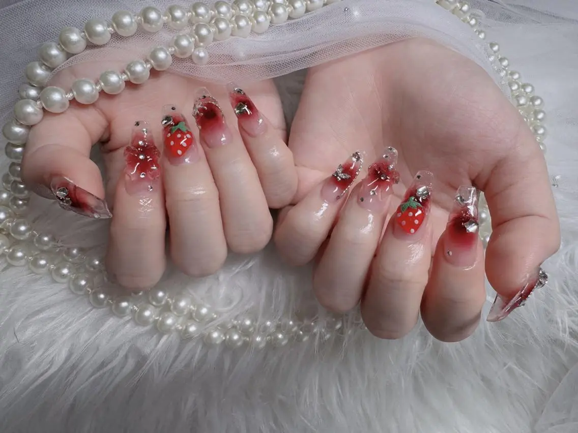 ネイル フレンチネイル ジェルネイル ハロウィン 韓国ネイル マグネットネイル ハンドネイル H.baby Nail Salonのネイルデザイン