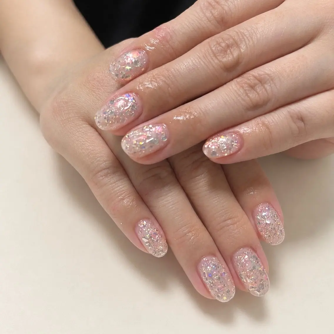ネイル キラキラネイル nail salon marcheのネイルデザイン