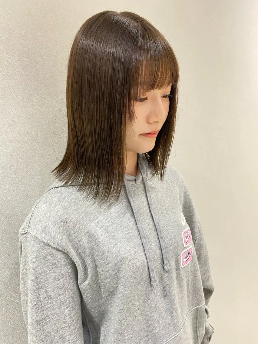 カラー 檜 果歩のヘアスタイル