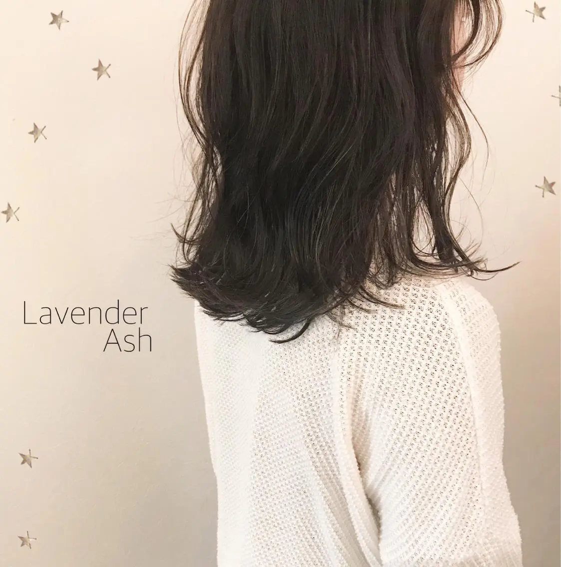 ミディアム カラー 市川 千夏のヘアスタイル