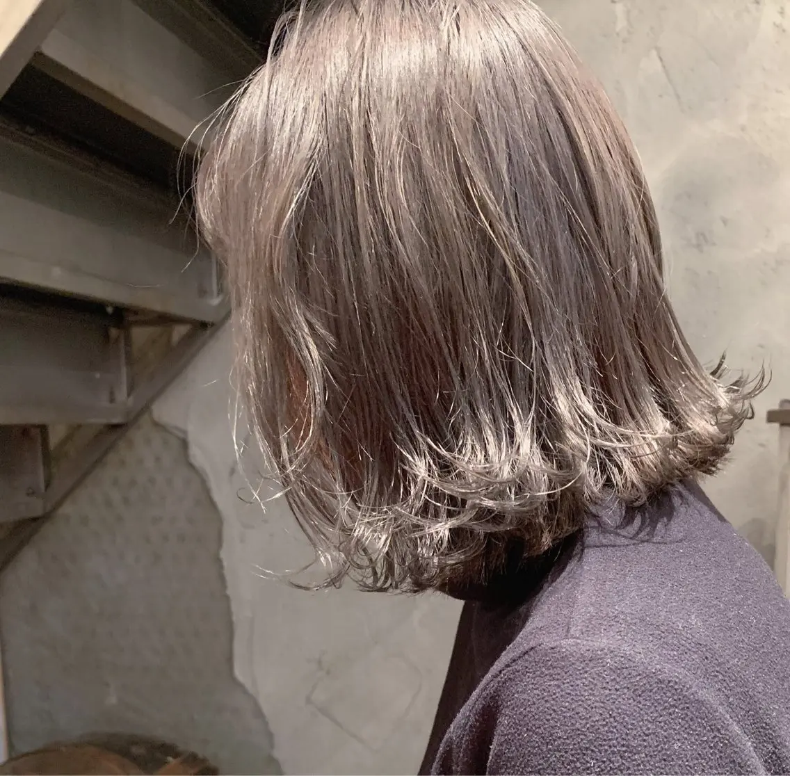 ミディアム カラー ブリーチ ケアブリーチ ダブルカラー 髪質改善 カット ヘアカラー 鎌田卓也/髪質改善 /透明感カラーのヘアスタイル