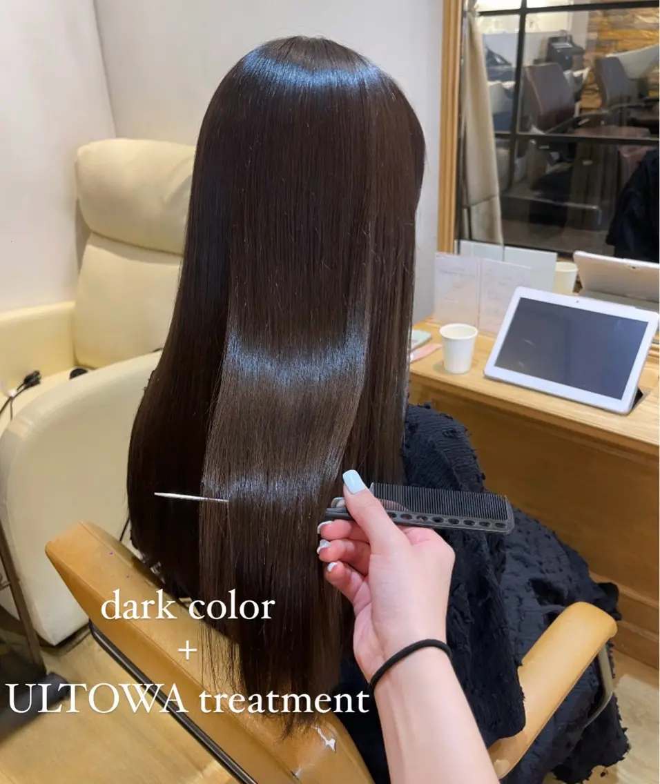 ロング カラー 髪質改善| ブリーチ 絹髪🦋shukaのヘアスタイル