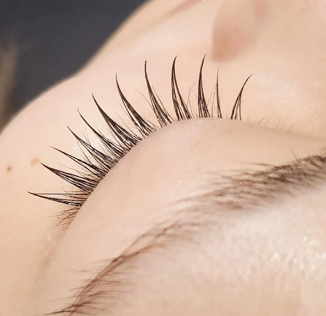 マツエク・マツパ 束感まつ毛 フラットラッシュ ナチュラル eyelist 🌙ゆうのマツエク・マツパデザイン