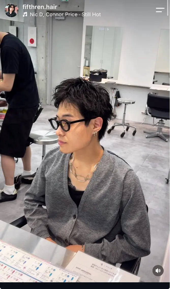 パーマ メンズ カット パーマ [fifth］小川 廉太朗のヘアスタイル