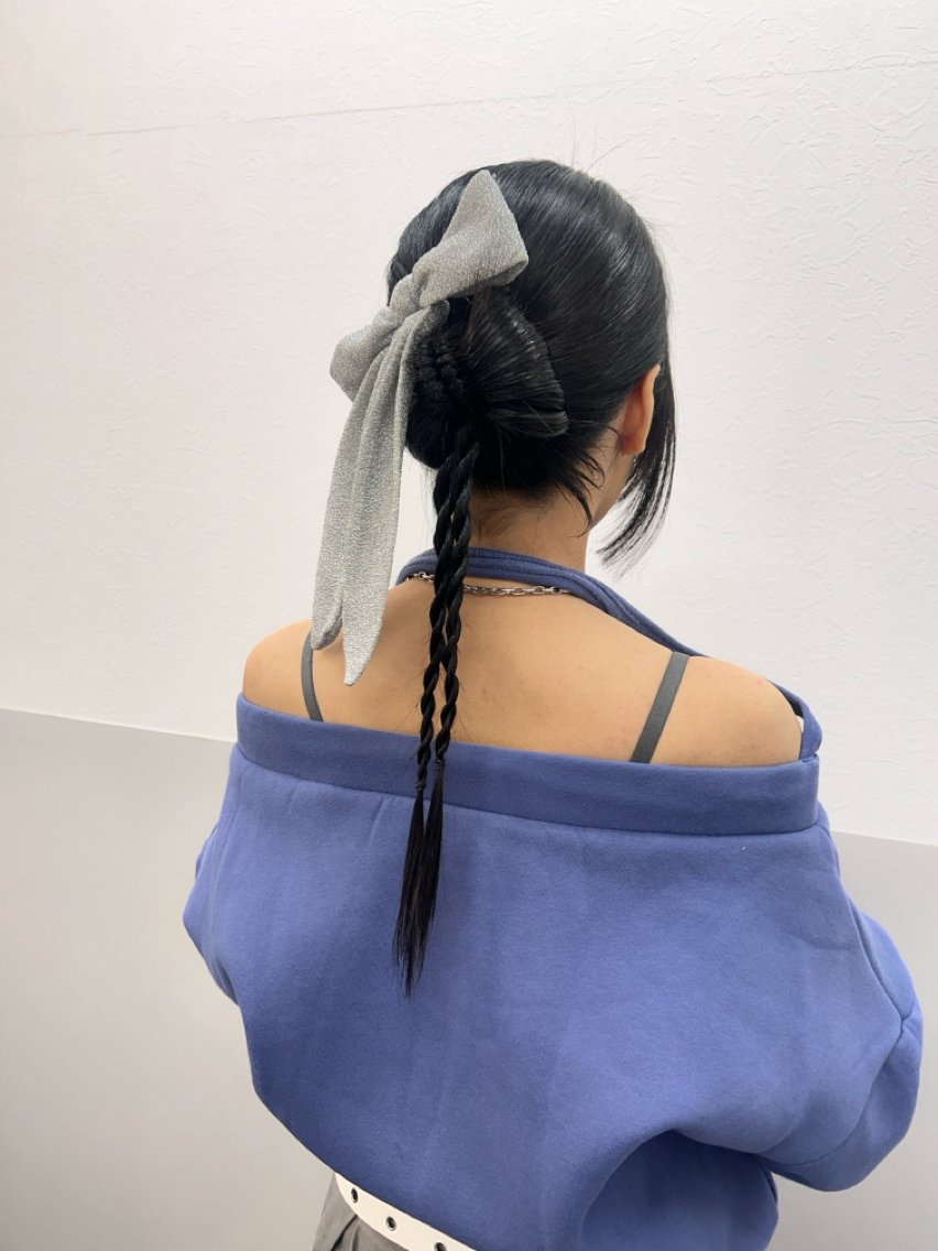 ロング ヘアアレンジ ヘアセット 薄田 珠美のヘアスタイル