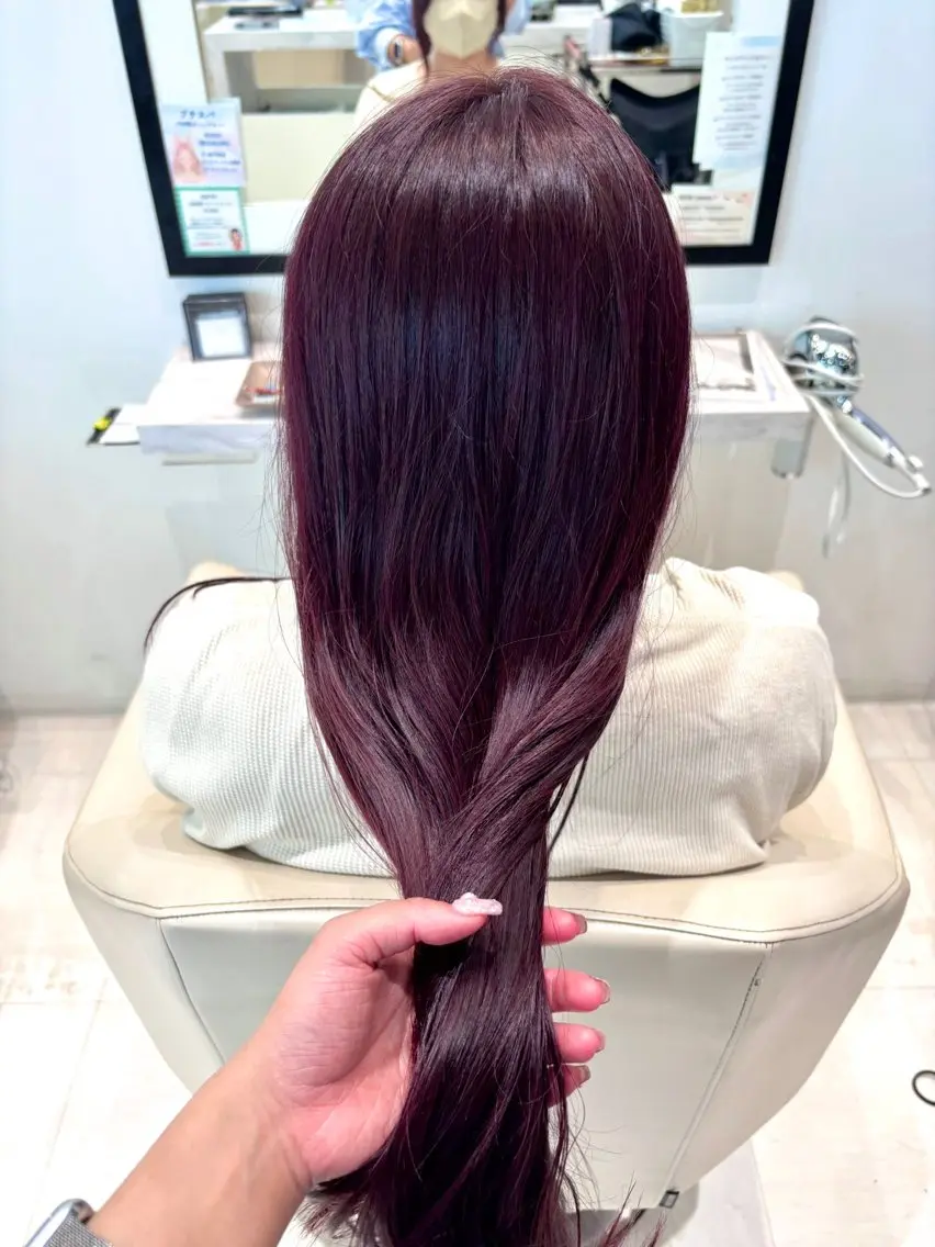 ロング カラー カット ヘアカラー 透明感カラー/ レイヤーkotonoのヘアスタイル