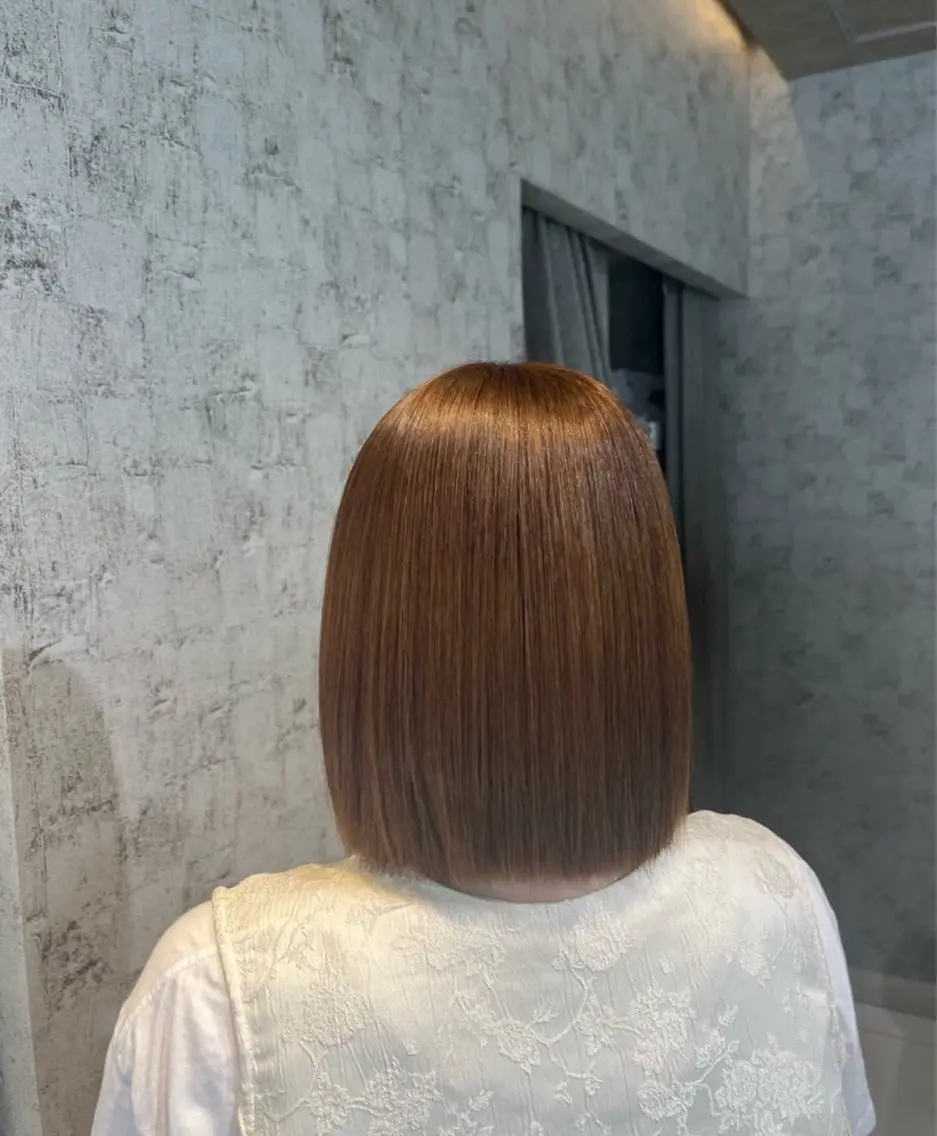 ⭐️1番人気⭐️【19時以降ご新規様限定✨️】おさまり0円ボブ✂️内巻きも外ハネもOK◎乾かすだけでまとまるカットの写真