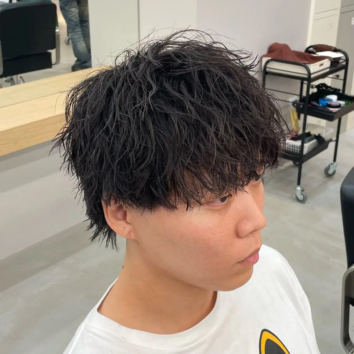 パーマ メンズ カット パーマ パーマ職人/ メンズ🔥高林拓斗のヘアスタイル