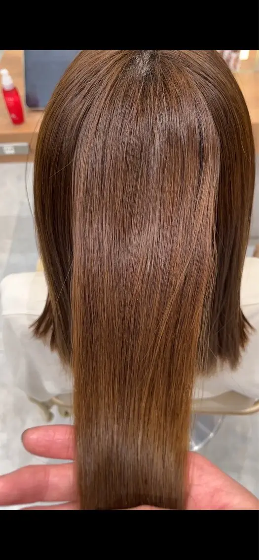 セミロング トリートメント ヘッドスパ 永井 龍空のヘアスタイル