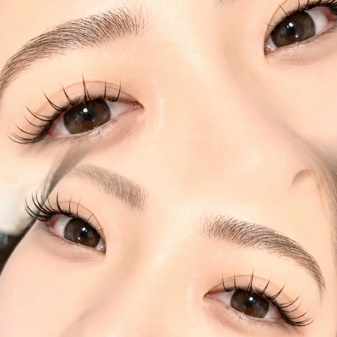 🐫🌿マツエクモデル🌿🐫【上120本(片目60本)・オフなし】🫘デザイン選択OK🫘の写真