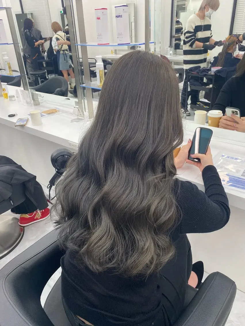 🐥✨人気No.3✨🐥【髪質診断】カット➕カラー➕COTA 6step treatment＆spa【7分】の写真