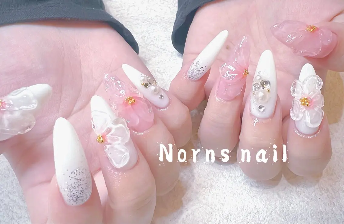 ネイル Norns nail (猫いるサロン🐈)のネイルデザイン