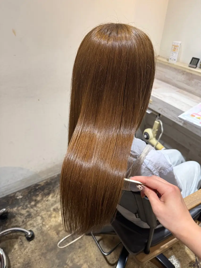 ロング カラー ヘアカラー 透明感カラー/パーマ 🌀アオノのヘアスタイル