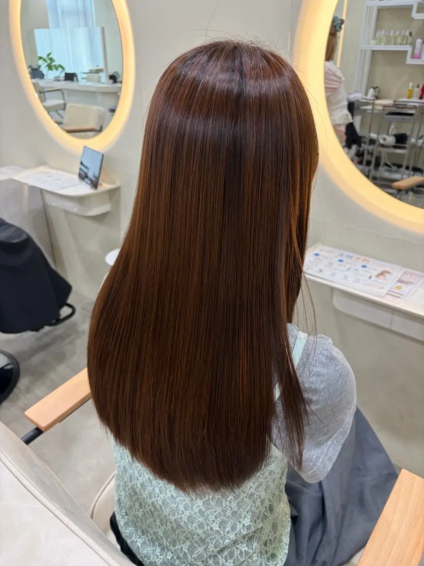 ロング トリートメント rika 🪄透明感/艶髪のヘアスタイル
