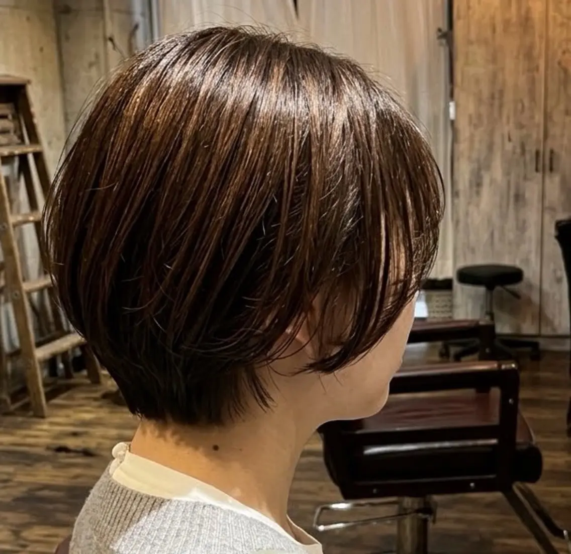 ショート meets 新倉のヘアスタイル