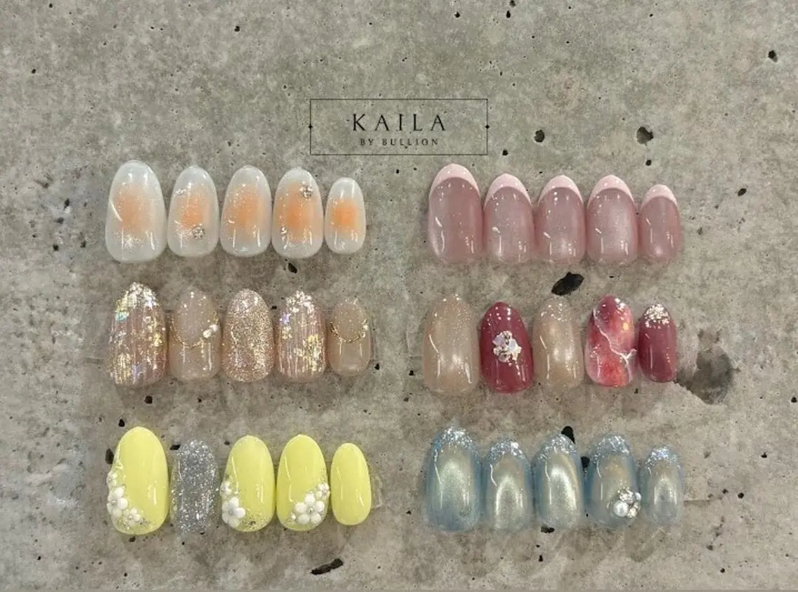 【ハンド】オリジナル定額ネイル〈オフ込み〉の写真