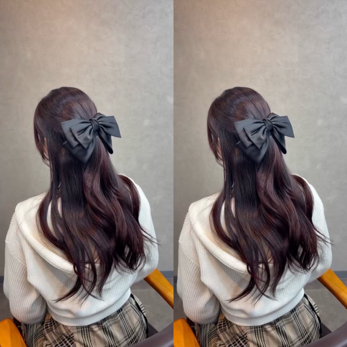 ロング カラー 透明感カラー ラベンダーカラー ロング カット ヘアカラー トリートメント モデル様募集中🍒 りおのヘアスタイル
