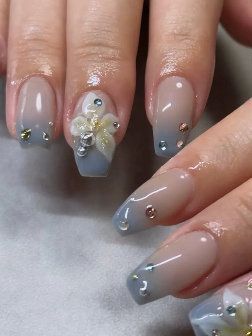 ネイル ハンドネイル mii 🦋 【梅田・中崎町】のネイルデザイン