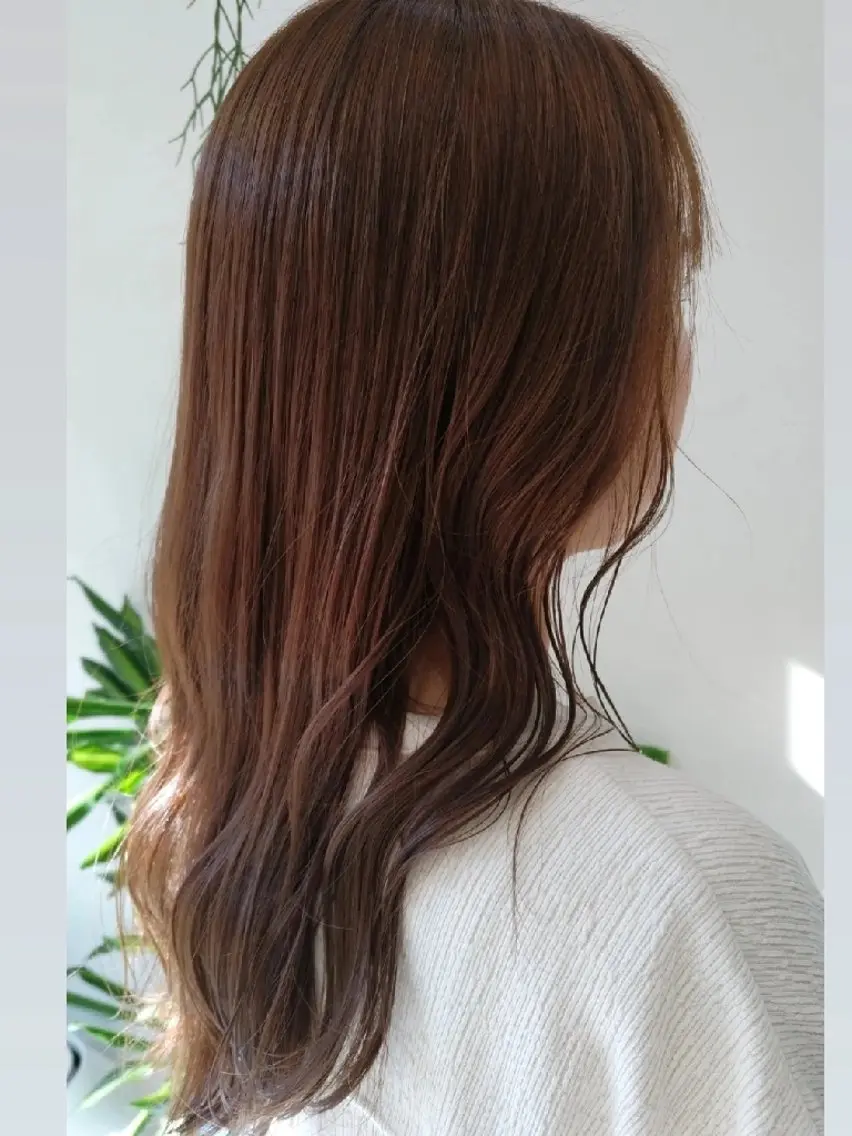 カラー ベージュカラー ブリーチ ヘーゼル ブリーチなしカラー 🌸花屋併設🌸石垣 友基のヘアスタイル