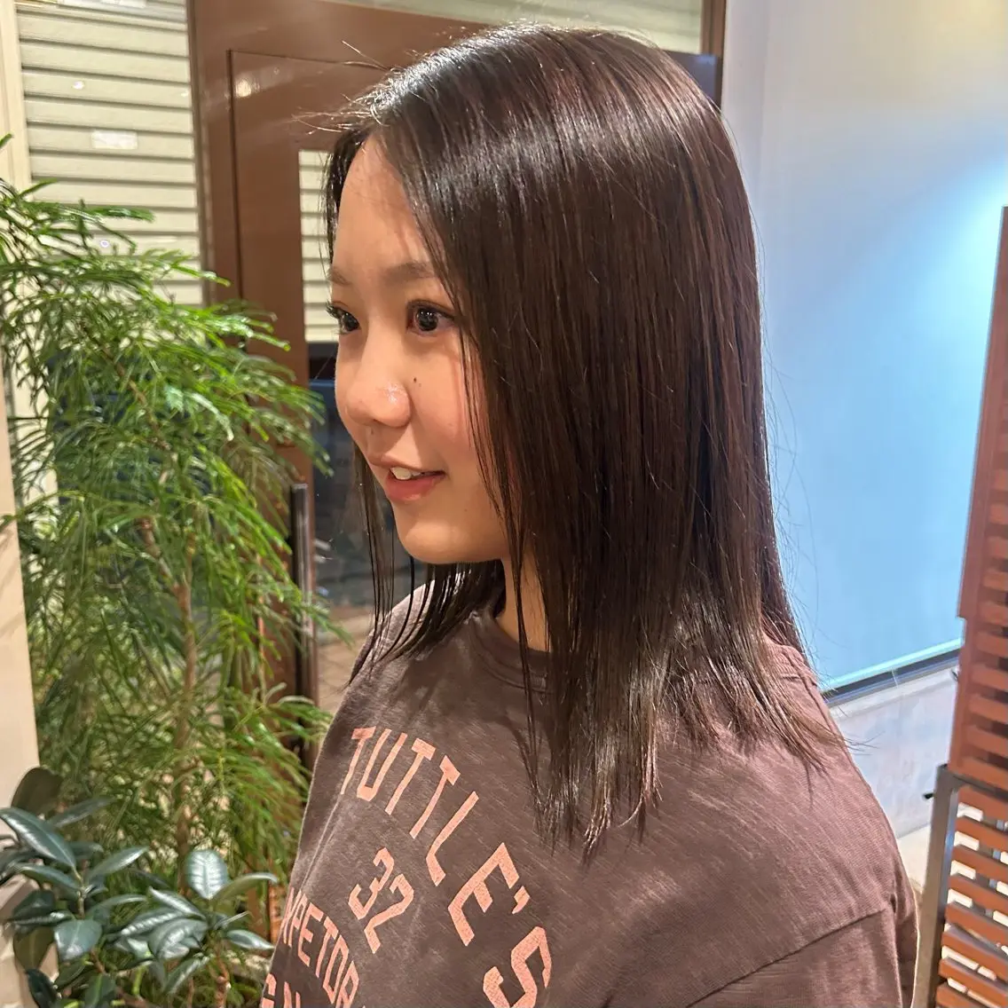 ミディアム カラー ブラウンカラー haruno/東大阪 /カラーモデルのヘアスタイル