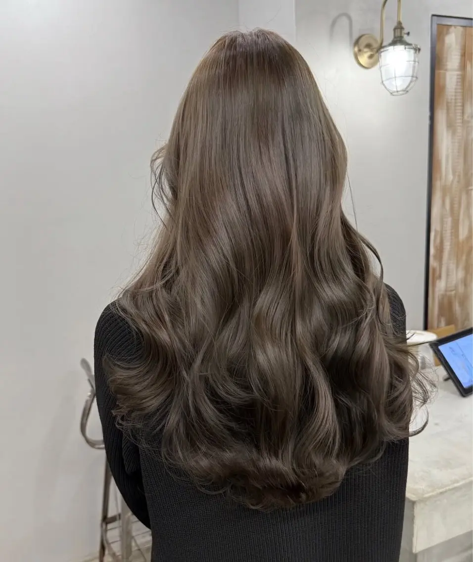 ロング カラー カット ヘアカラー トリートメント 僕は Ryosukeのヘアスタイル