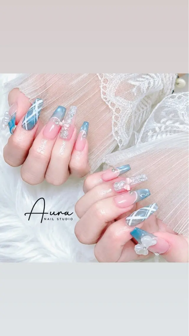ネイル ハンドネイル Aura Nail HanNaのネイルデザイン