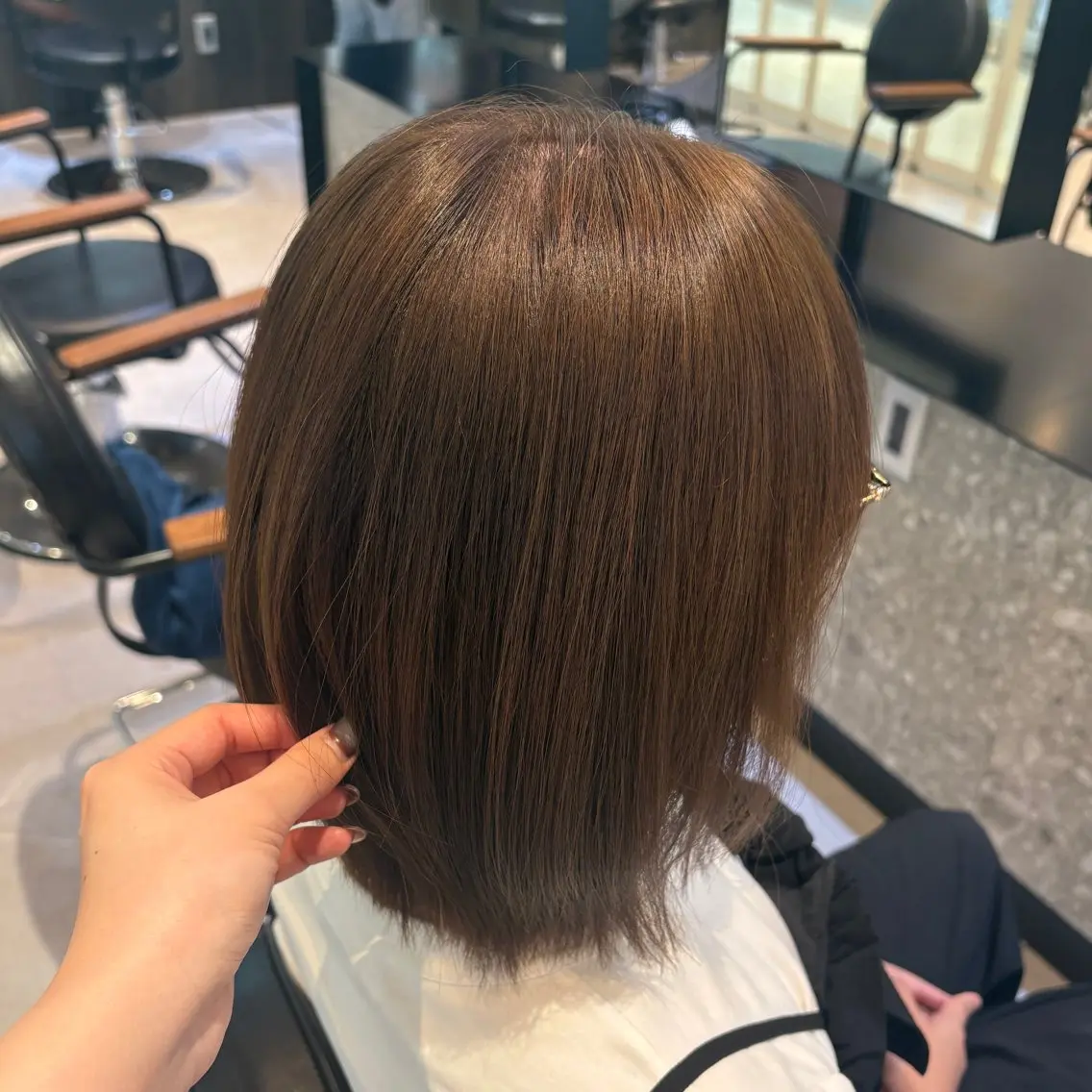 カラー ベージュカラー ヘアカラー 最安値メニュー✨️ sayuri🍓のヘアスタイル