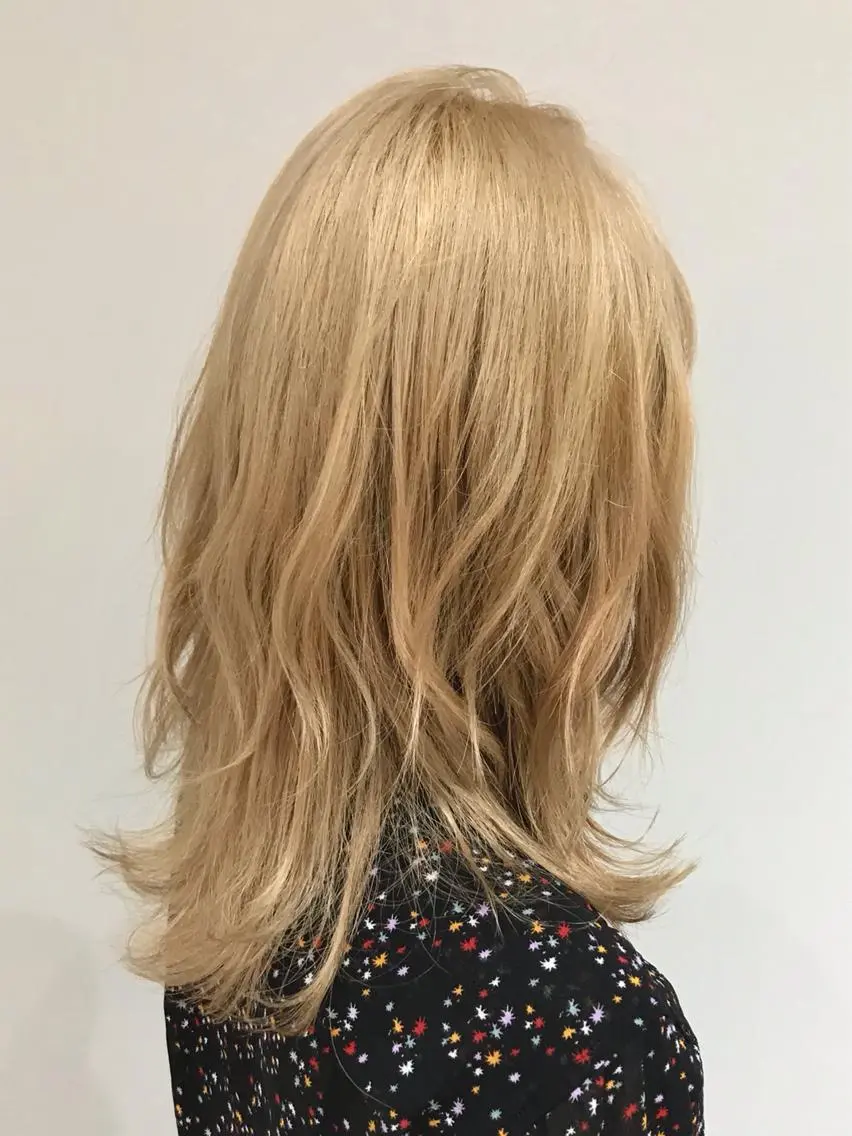 透明感ダブルカラーの写真