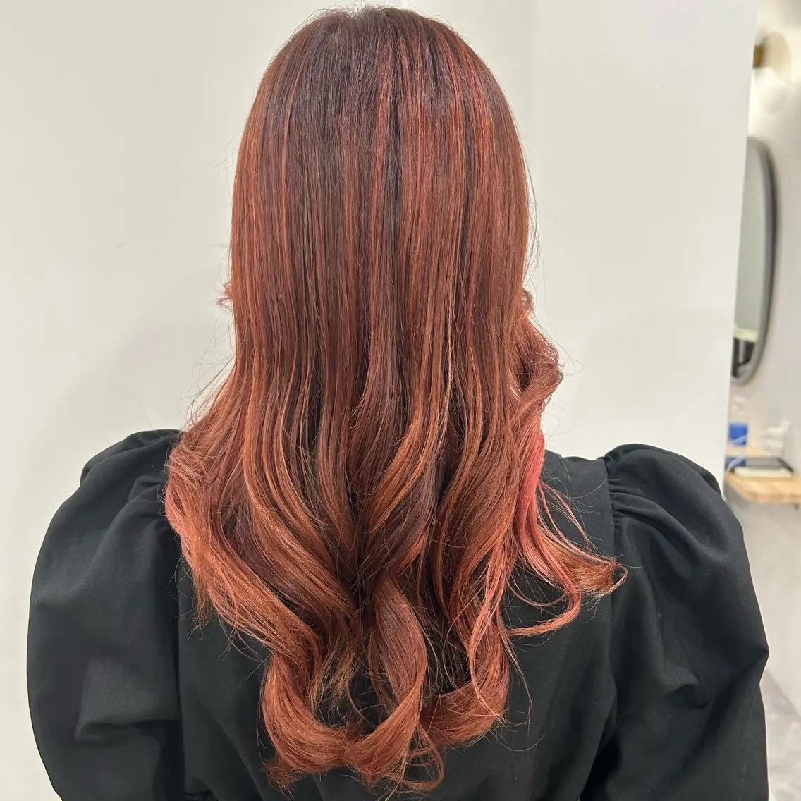 ロング カラー ヘアアレンジ ヘアカラー トリートメント SHIAN 立川 🍑すずかのヘアスタイル