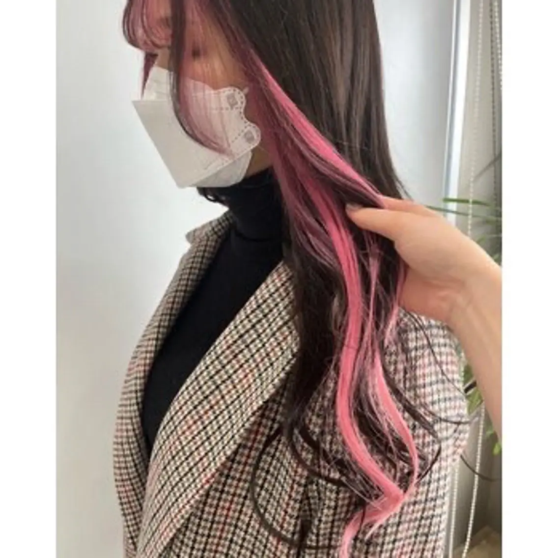 ミディアム 野村 奈里亜のヘアスタイル