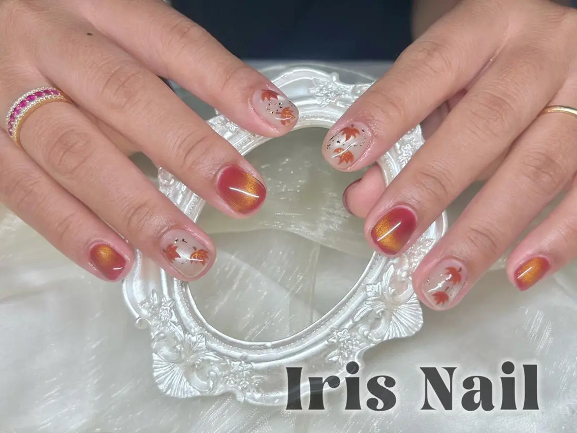 ネイル ハンドネイル ハンドケア 🍒IRIS Nail🌸のネイルデザイン