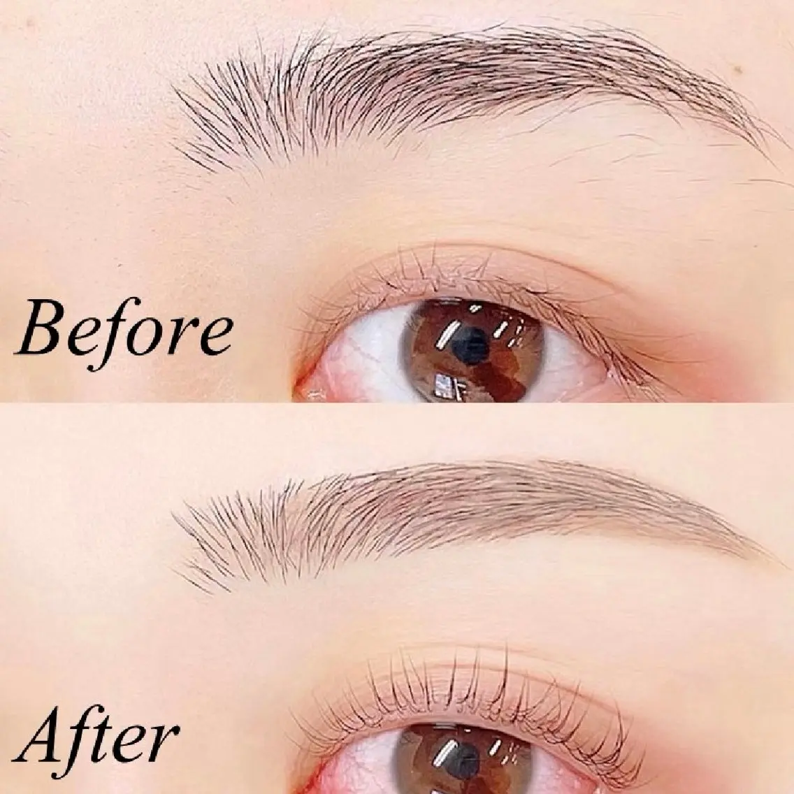 学割U24🎓《ナチュラル眉🌱》美眉アイブロウWAX+間引き (メイク込) ¥4700の写真