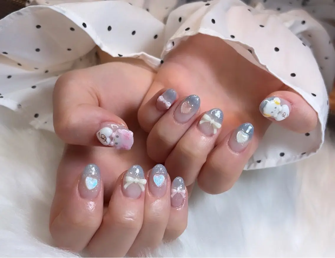 ネイル 🫧yua 🌸🫧のネイルデザイン