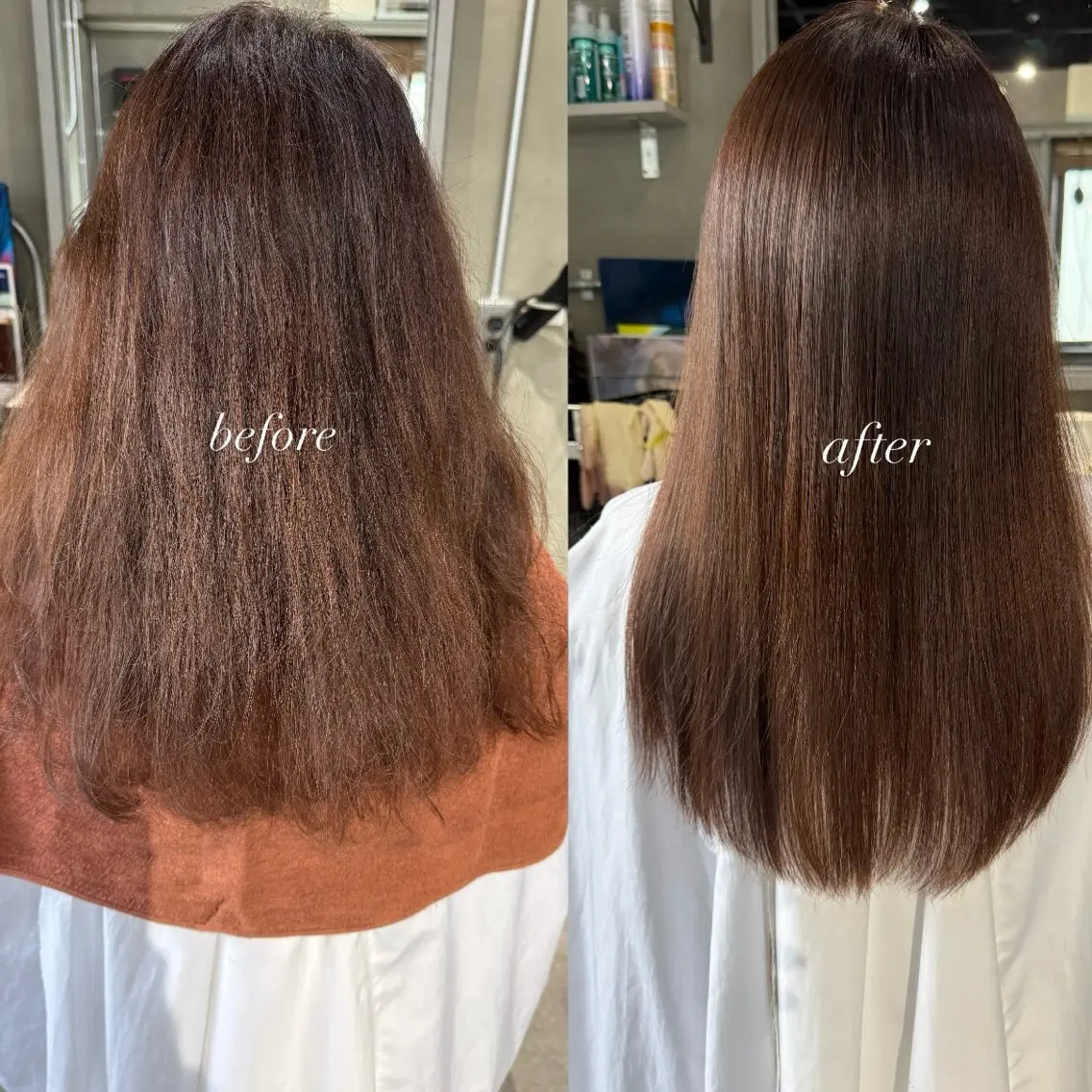 ロング カット ヘアカラー トリートメント 佐伯 桃のヘアスタイル