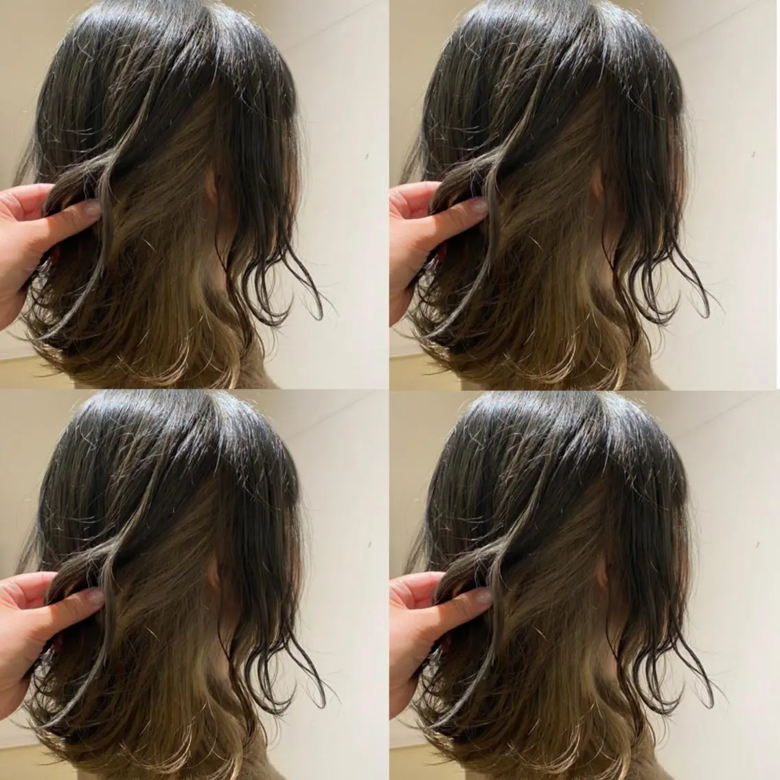 ミディアム カラー ヘアアレンジ カット ヘアセット 🦋レイヤー特化/ 羽エク/ナツミ🦋のヘアスタイル