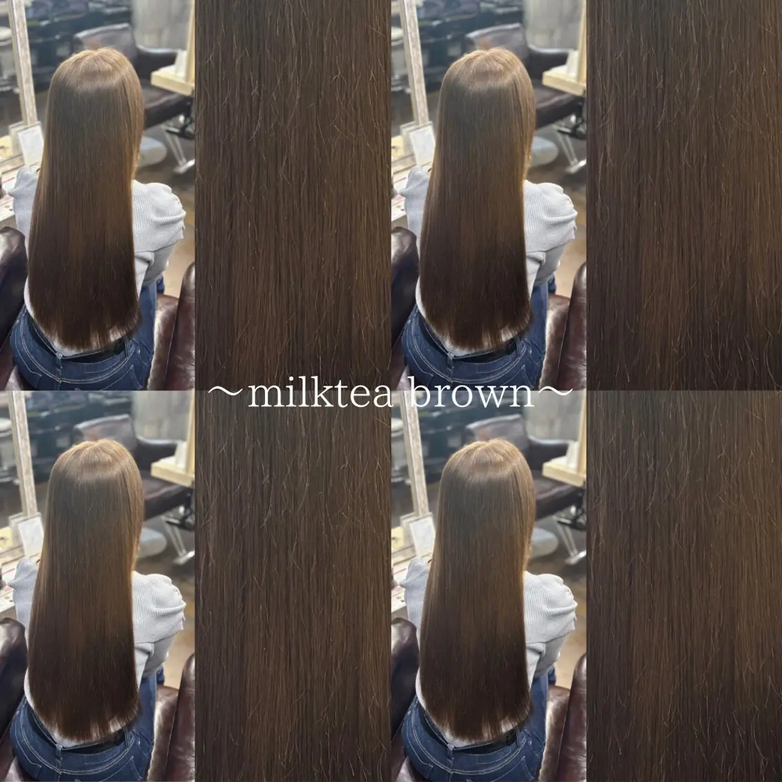 ロング カラー アディクシーカラー アッシュ ブリーチ デザインカラー ダブルカラー ヘアカラー 透明感ハイトーン カラー🦋🌧希咲のヘアスタイル