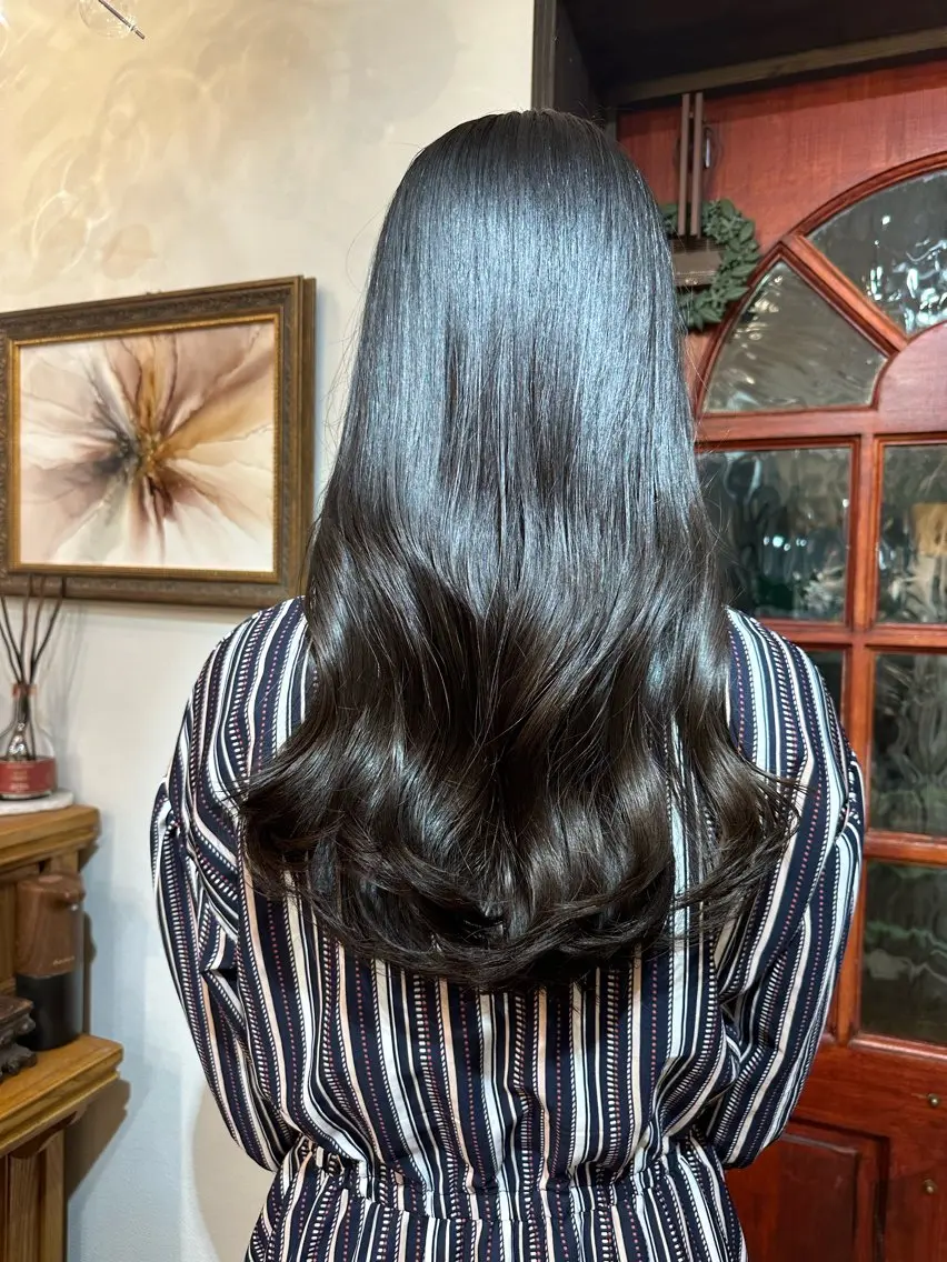 ロング カット トリートメント 伏田 遼馬のヘアスタイル