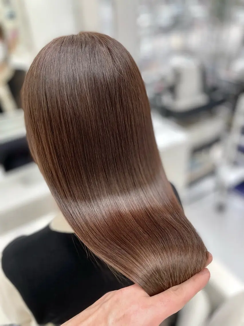 ロング カラー カット ヘアカラー トリートメント 30代からの上質な ヘアケア 大西のヘアスタイル
