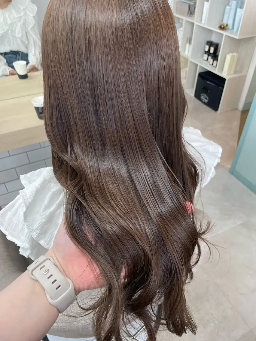 【🫧透明感重視🫧】カット➕エヌドットカラー➕oggiTr💭ྀིの写真