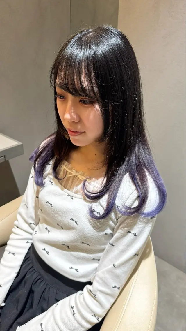 カラー カット ヘアカラー 松本 夢叶のヘアスタイル