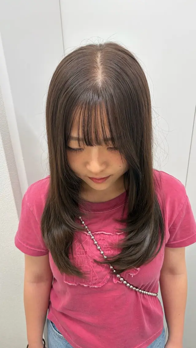 ミディアム カラー ヘアカラー トリートメント mariya ／海外ヘアのヘアスタイル
