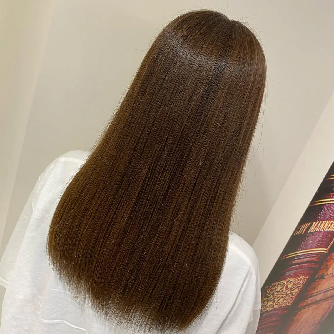 セミロング カラー 橋本 琉磨のヘアスタイル