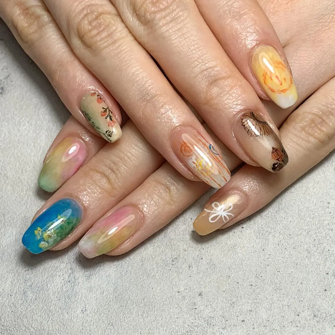 ネイル ハンドネイル FIORITURA aiのネイルデザイン