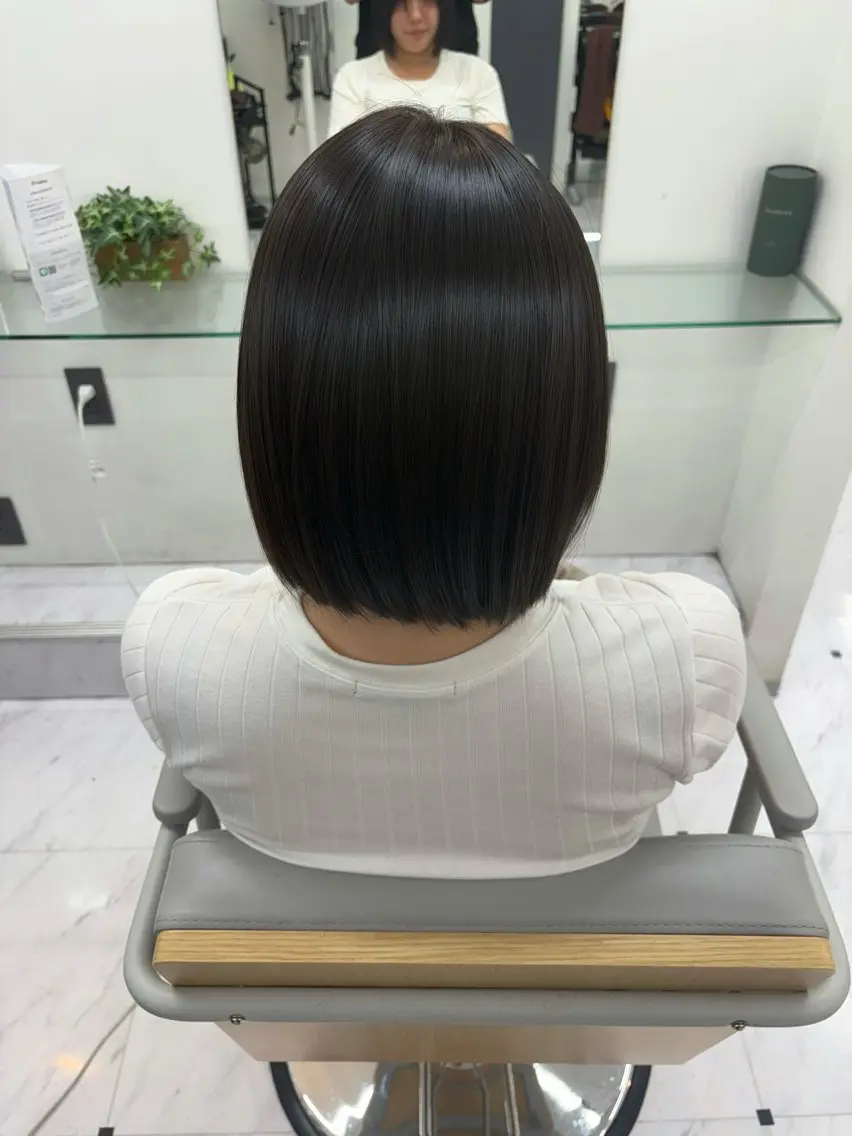 ショート 縮毛矯正 立川/ゆう 縮毛矯正のヘアスタイル