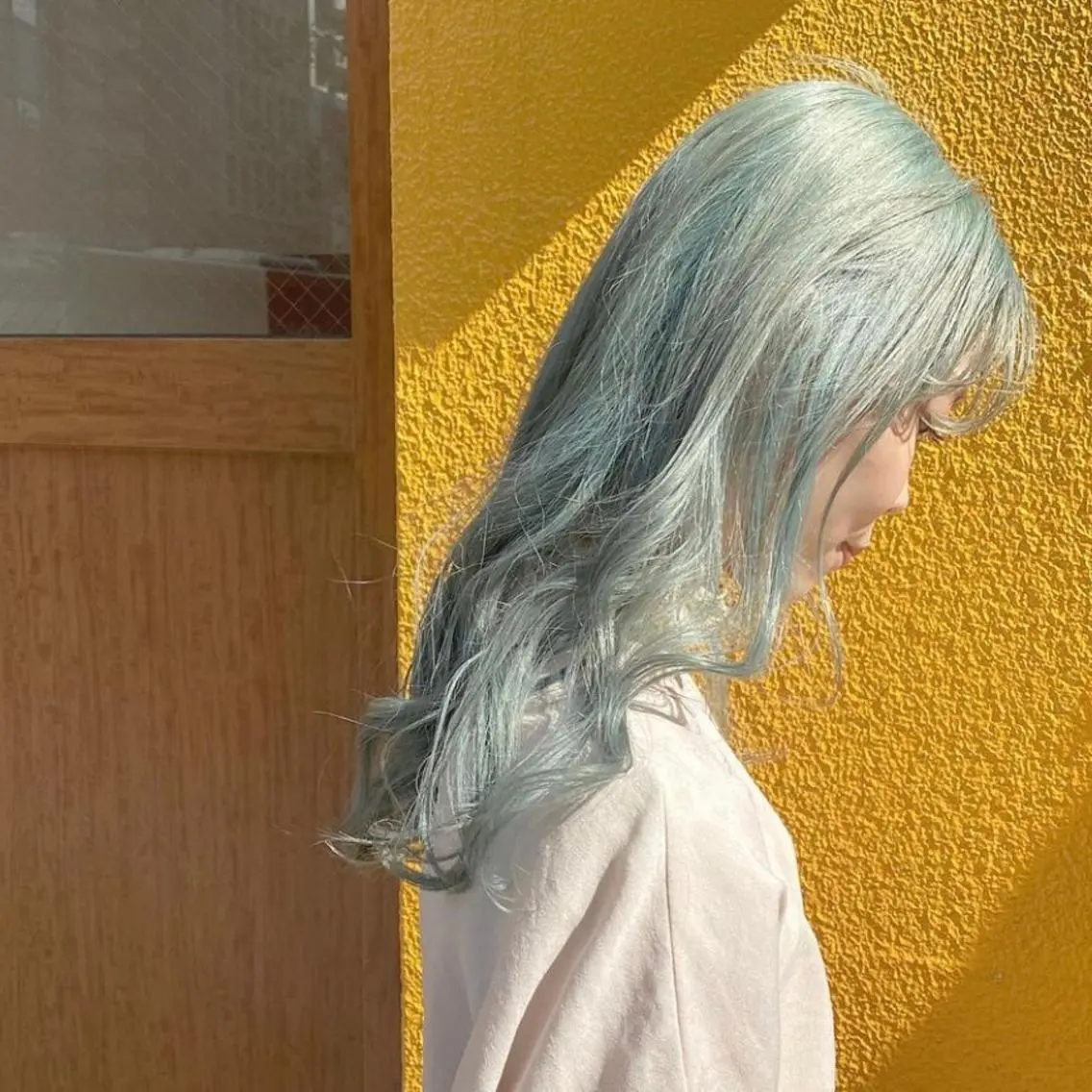 ロング カラー ミント 💡似合わせのプロ 💡takutoのヘアスタイル