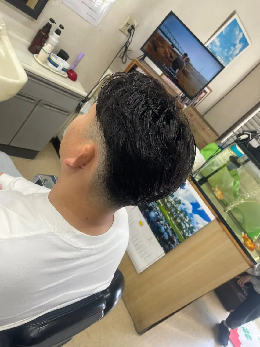 カット・シャンプー・ヘアセット(メンズ料金)の写真