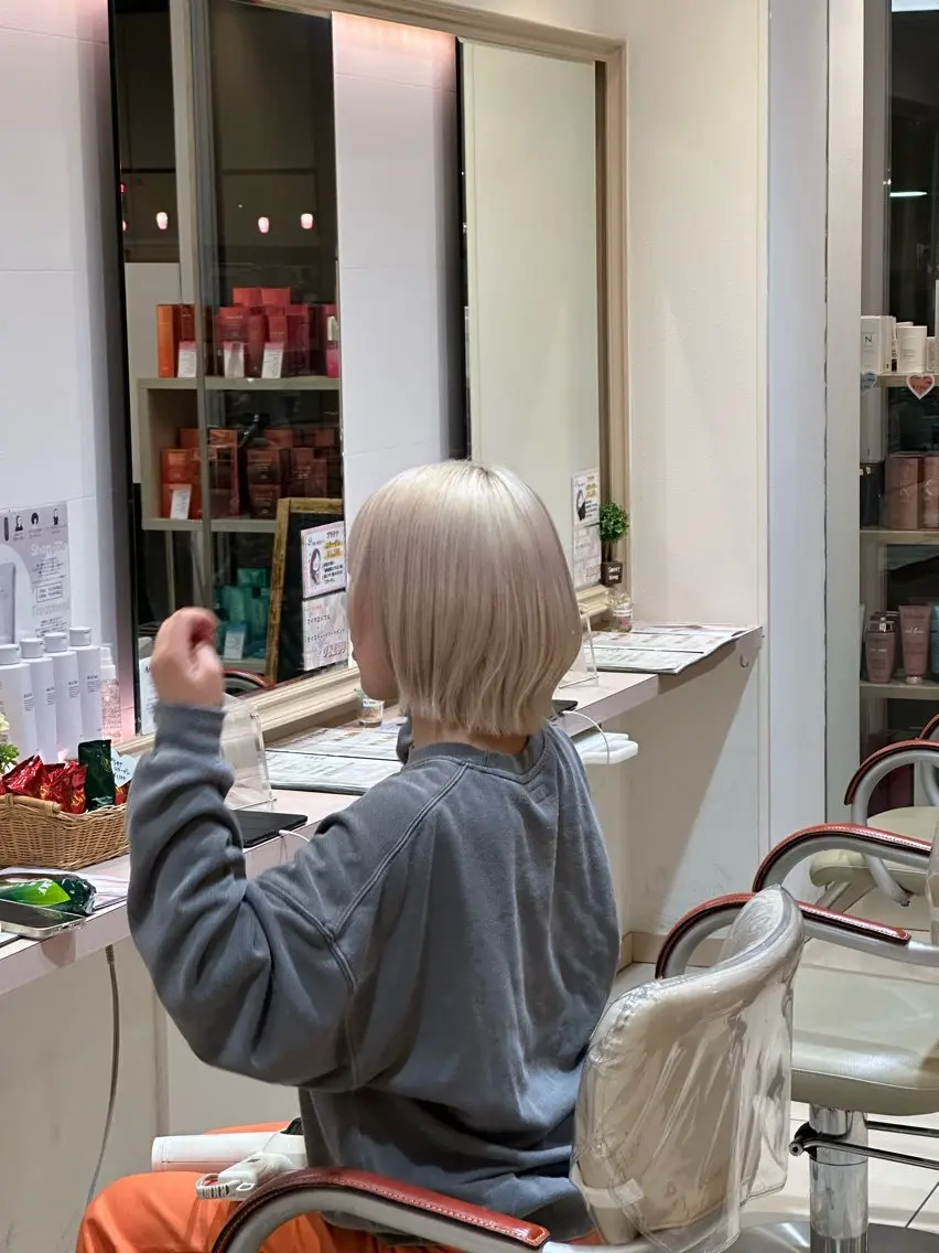 カット ヘアカラー ｟羽エクステ｠ スズキのヘアスタイル